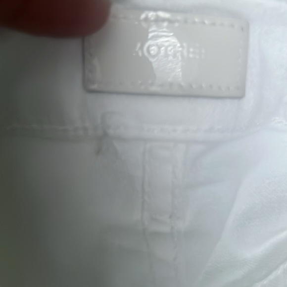 MOTHER the hustler ankle fray white jeans size 27 - Picture 8 of 14